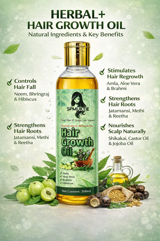 Why Choose SPMUKTIE Hair Growth Oil?