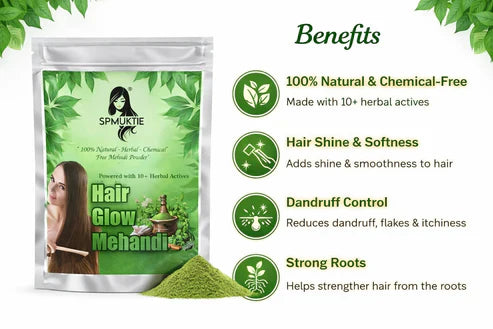 Hair Glow Herbal Mehndi 250 Gm
