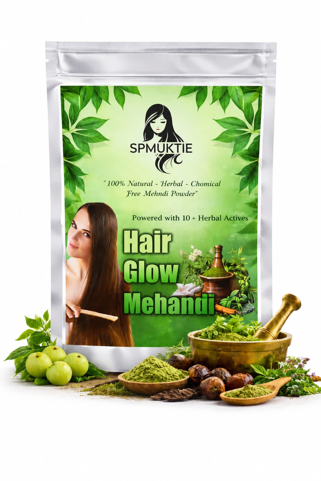 Hair Glow Herbal Mehndi 250 Gm