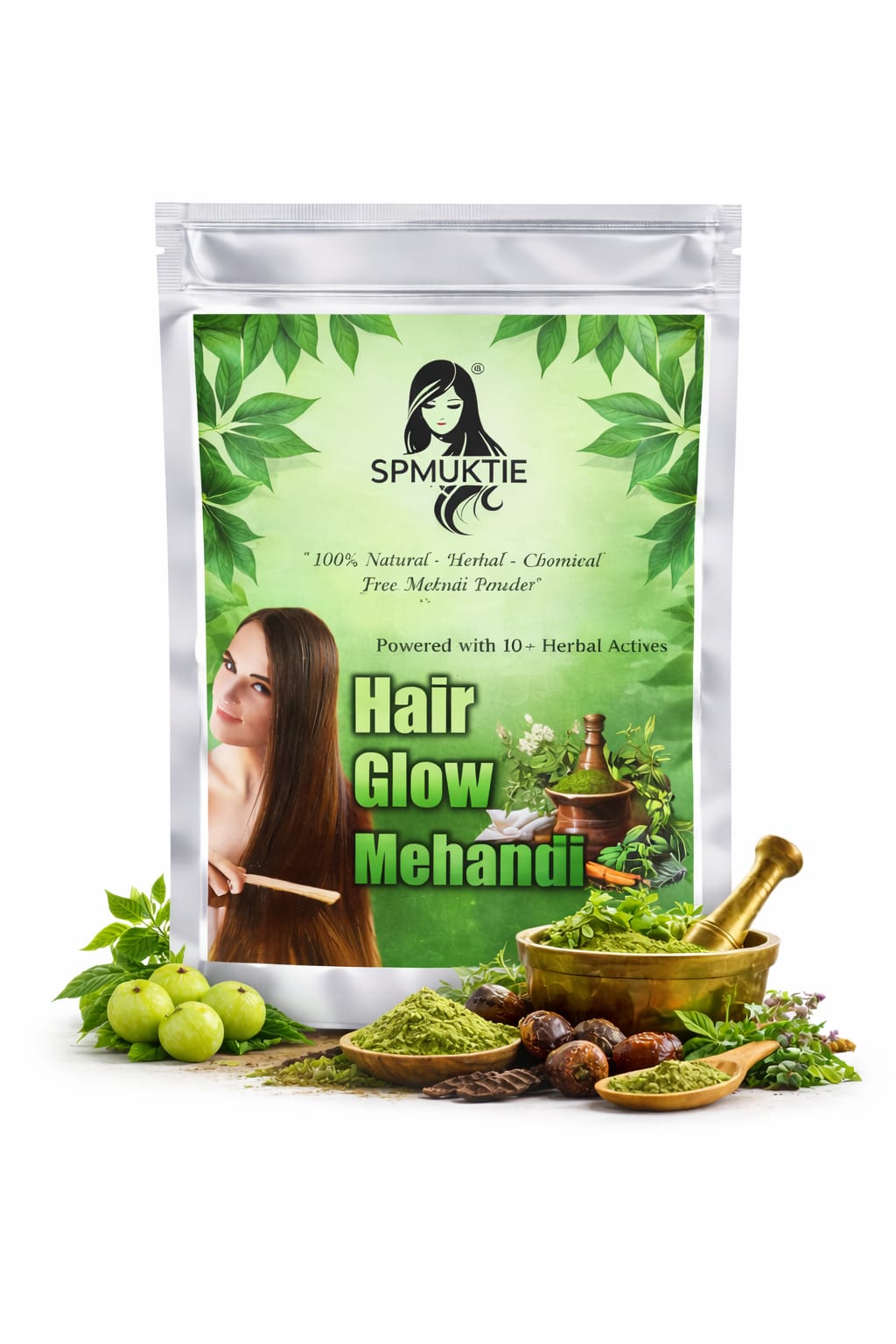 Hair Glow Herbal Mehndi 250 Gm
